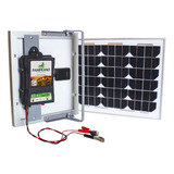 Cerca Elétrica Rural Solar Com Placa