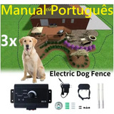 Cerca Eletrônica Para Adestramento Canino Para 03 Cães  2fio