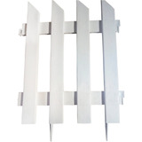 Cerca Para Jardim Grande Kit 8 Decorativa Branca Faz 2 70 Mt