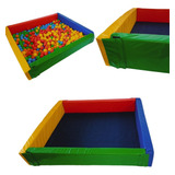 Cercadinho 1 70x1 50 Piscina De Bolinhas Parede De Espuma