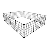 Cercadinho Cercado 14 Telas 30x30cm Desmontável Cães Telas