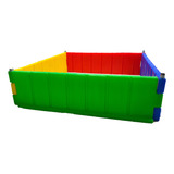 Cercadinho De Plástico Colorido Ideal Para Festas 1 00x1 00