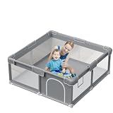 Cercadinho Infantil Cercado De Bebê Chiqueirinho Grade De Proteção Criança Kids Tamanho 180x150x68cm
