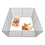Cercadinho Móvel Pet 8 Telas Aramada Cachorro Gato 120x120