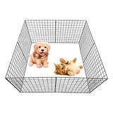 Cercadinho Móvel Pet 8 Telas Aramada Cachorro gato 60x120