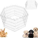 Cercadinho Pet Dobrável Para Cachorro 60x60 Para Pet Cachorro Cão Caes Cães Cao Filhotes Coelho Porquinho Cercado Móvel Com 6 Módulos Telas