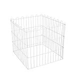 Cercado 02 Pet 4 Módulos 60x90cm Cada Tela Aramada Cachorro Cães Bebês Gudim