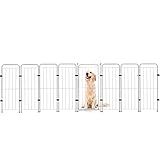 Cercado Cachorro Caes Grande Portao 7 Modulos 308x98cm Cor Branco