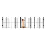 Cercado Cachorro Caes Grande Portao 8 Modulos 344x98cm