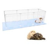 Cercado Casinha De Hamster Porquinho Índia 30x90 Malha 2 5cm Cor Tela Preta E Soft Fêmea