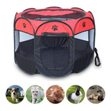 Cercado Casinha Pet Filhote Seguro 73 X 73 X 43cm Dobravel