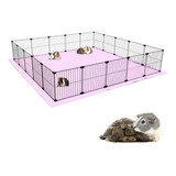 Cercado Gaiola Porquinho Da Índia 150x150 Soft Malha 2 5 Cor Tela Preta E Soft Fêmea