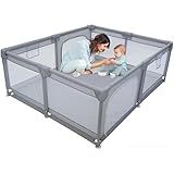 Cercado Grade Para Bebê Chiqueirinho Playground Infantil Grande Proteção Desmontável E Resistente 150 X 180 X 65 Ideal Para Todas As Crianças