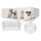 Cercado Pet Cercadinho Grade Cachorro 6 Módulos 60x60 Cm