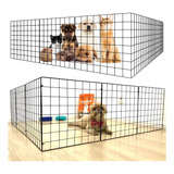 Cercado Porta Portão Grade Proteção Pet Cachorro 6 Telas