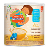 Cereais Infantil Nestlé Mucilon Arroz Aveia Em Lata 400g