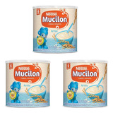 Cereais Infantil Nestlé Mucilon Arroz Lata 400g Kit 4 Un