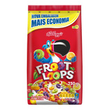 Cereais Kellogg s Froot Loops Frutas Em Pacote 230 G