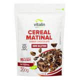 Cereais Vitalin Chocolate Em Pouch Sem Glúten 200 G