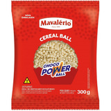 Cereal Choco Power Ball Mini Branco 300g Mavalério