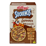 Cereal Granola Sucrilhos Sabor Chocolate 210gr Kit Com 2