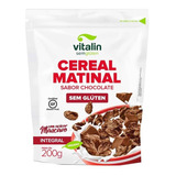 Cereal Matinal Sabor Chocolate Sem Glúten 200g Vitalin