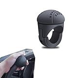 Cerfioo 1 Peça De Botão De Assistência De Giro De Volante Antiderrapante à Prova D água Para Substituição De Bola De Volante De Veículo Giratório De Volante Automotivo Universal Para Caminhão SUV E