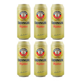 Cerveja Alemã Tradicional Lata Erdinger 6x500ml