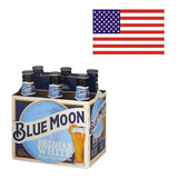 Cerveja Blue Moon Belgian White Ale 355ml kit Com 6 