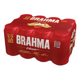 Cerveja Brahma Chopp Lata 350ml 12 Unidades