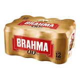 Cerveja Brahma Zero Álcool 350ml Pack 12 Unidades