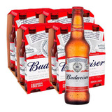 Cerveja Budweiser Long Neck 330ml Pack Com 24 Unidades