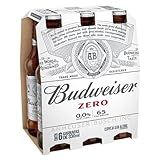 Cerveja BUDWEISER Zero Long Neck 330ml 6 Garrafas 