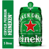 Cerveja Heineken Barril 5 Litros Chopp Pronta Entrega Full