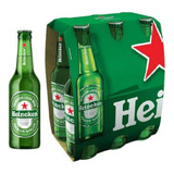 Cerveja Heineken Long Neck Pack 6x330ml