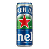 Cerveja Heineken Zero Álcool Lata 350ml Com 12 Unidades