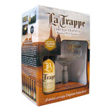 Cerveja La Trappe Blond 330ml   Taça Vidro 250ml