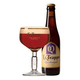 Cerveja La Trappe Quadrupel Holanda Kit Garrafa 330ml E Taça