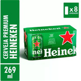 Cerveja Lager Puro Malte Heineken 269ml