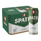 Cerveja Munich Helles Puro Malte Spaten Lata 350ml  12 Und