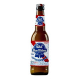 Cerveja Pabst Blue Ribbon 355ml Original Long Neck Lager