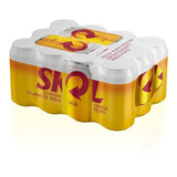 Cerveja Skol Lata 350ml Com 12 Unidades C Nota Fiscal