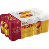 Cerveja Skol Pilsen Lata 269ml 15 U
