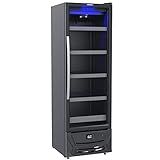 Cervejeira 330 Litros Porta De Vidro Preto 220V Blue Light Venax