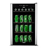 Cervejeira Eos Bierhaus 76 Litros Frost Free Com Compressor E Porta De Vidro Com Inox Ece80 110v