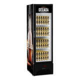 Cervejeira Expositora Slim Vn28rp Adesivada Metalfrio 220v