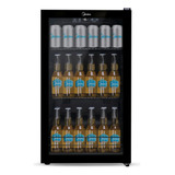Cervejeira Flex 96l Midea Bca10p2 Frigobar Ou Adega Preto