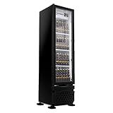 Cervejeira Imbera 244 Litros Porta De Vidro Preta 110V CCV144PV