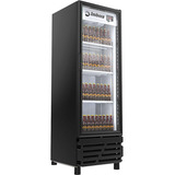 Cervejeira Imbera Vertical Porta Vidro 522l Preto 110v