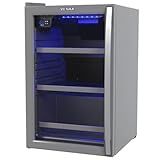 Cervejeira Venax Blue Light 100L Porta Invertida Cinza 127V 21206